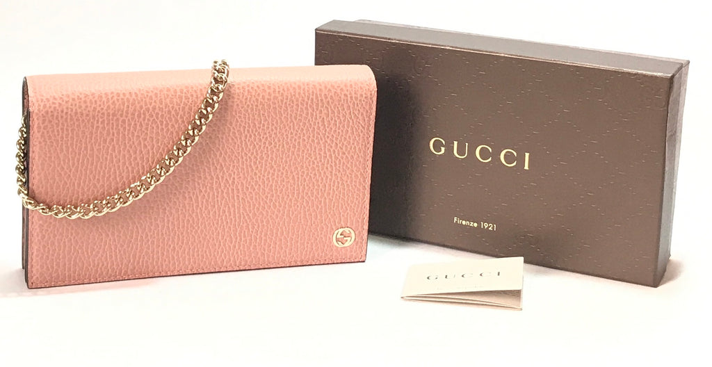 Gucci GG 'Charm Collection' Wallet-on-Chain Clutch Bag | Like New |