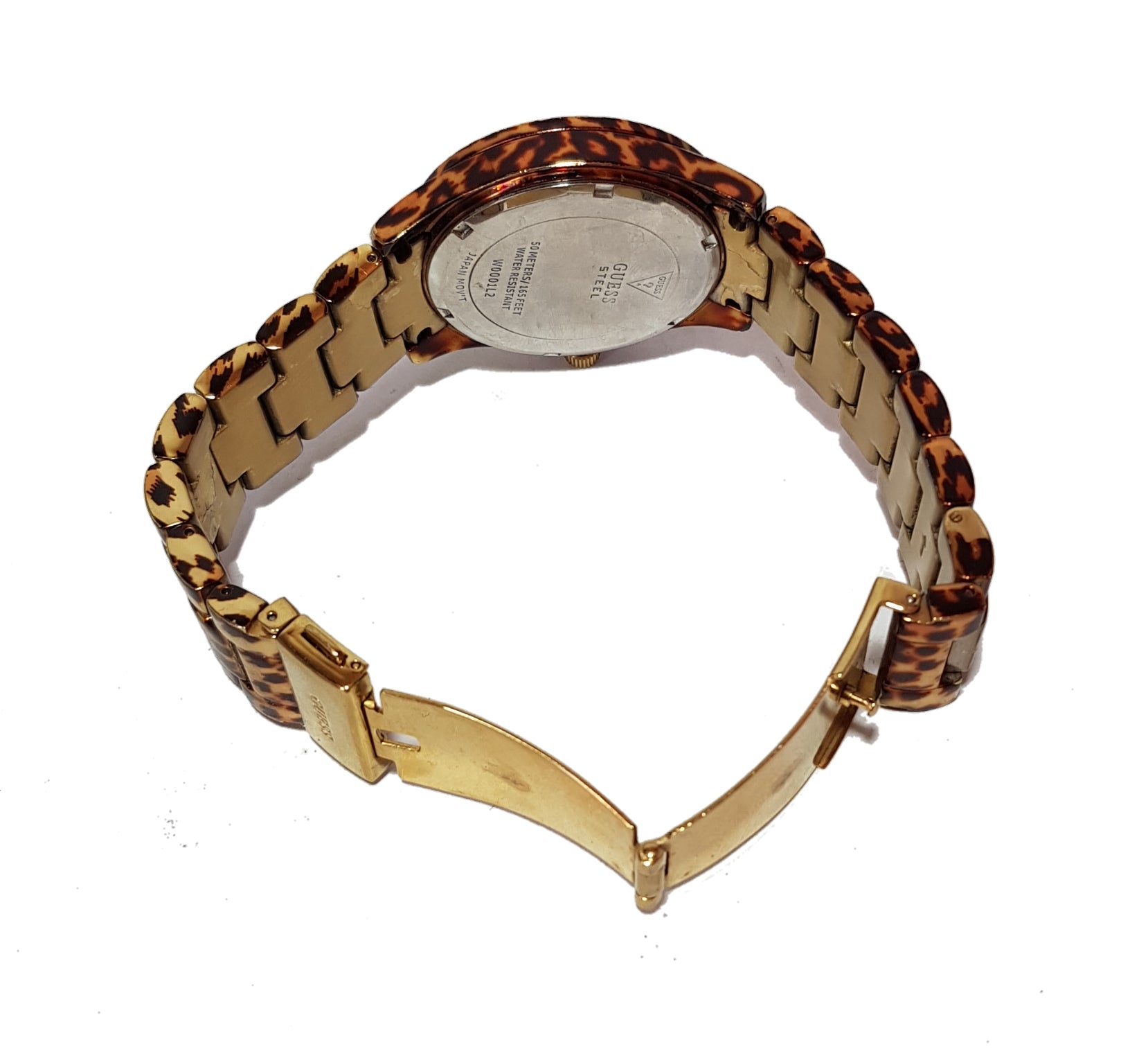 GUESS Leopard Print Gold Watch Gently Used Secret Stash