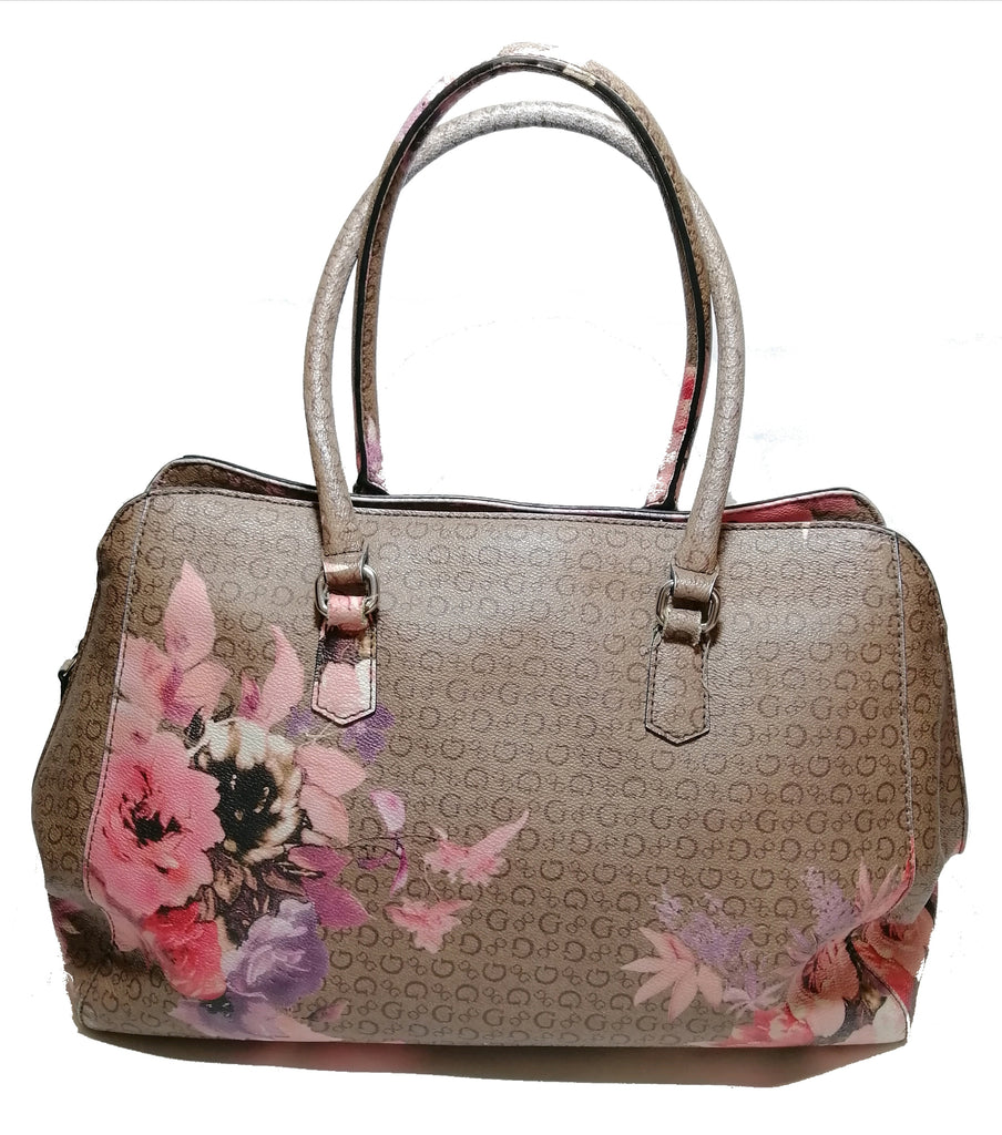 Guess Floral & Monogram Shoulder Bag | Pre Loved |