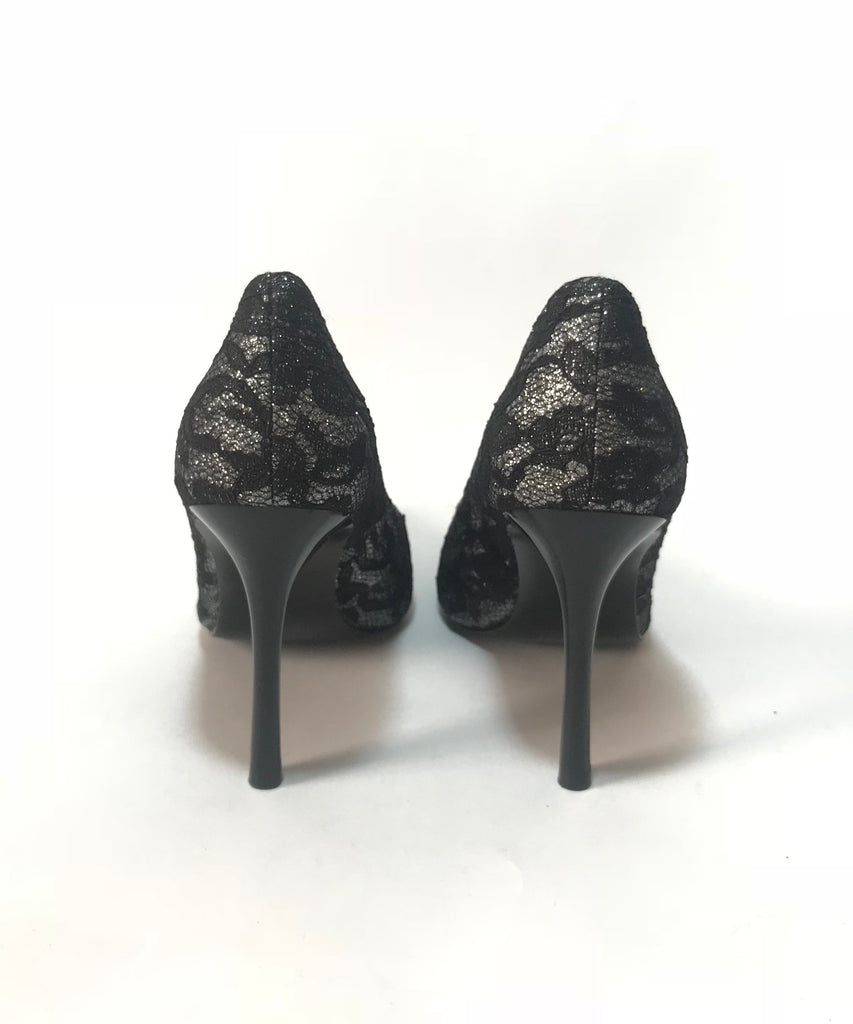 Guess Black Lace Heels | Brand New |