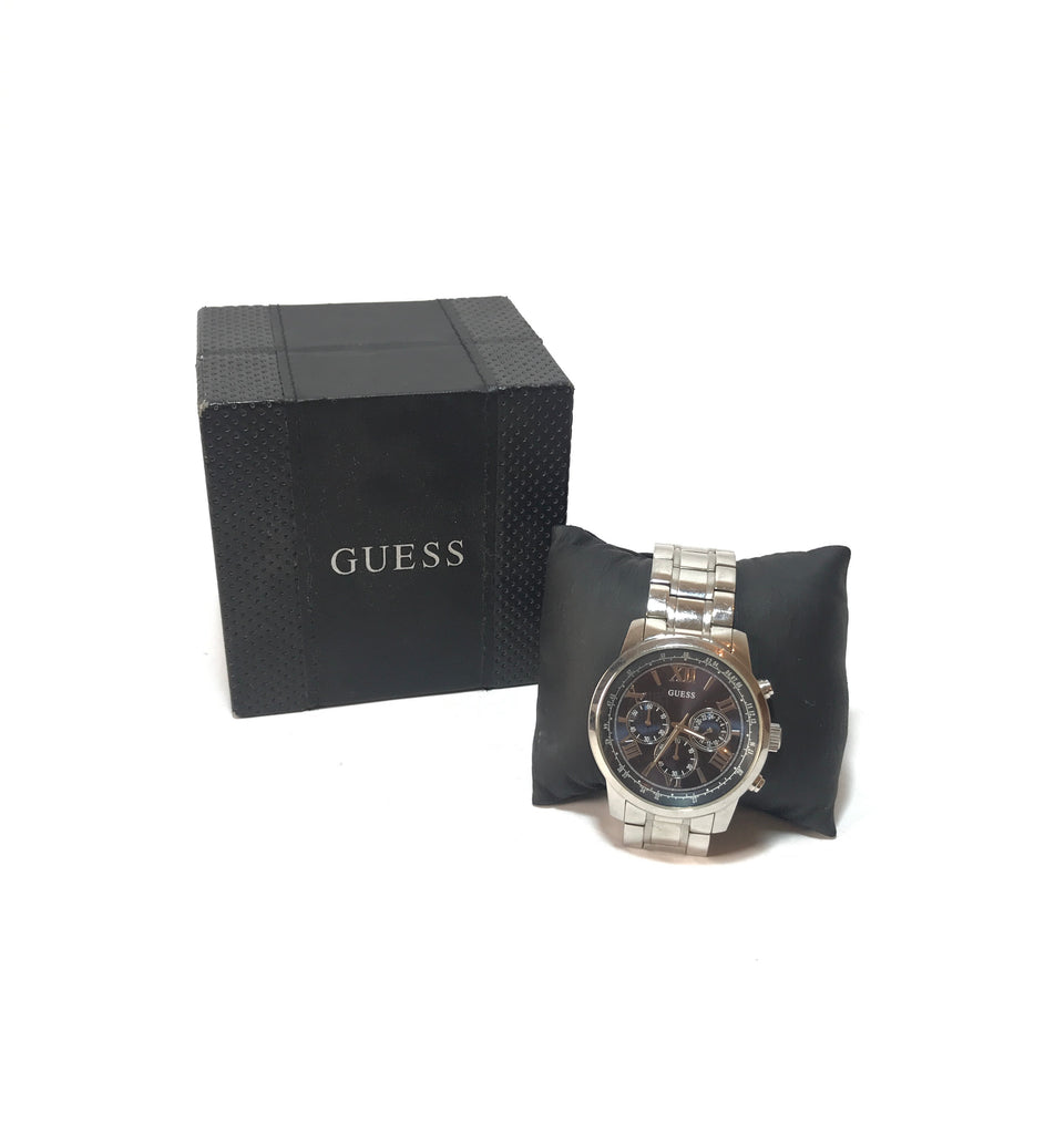 Guess Men's Horizon Stainless Steel Chronograph Watch | Gently Used |