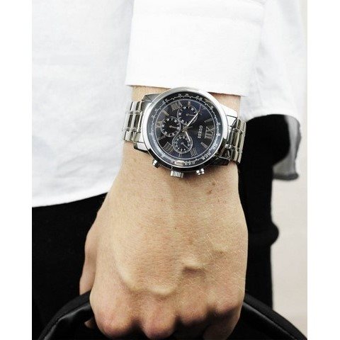 Guess Men's Horizon Stainless Steel Chronograph Watch | Gently Used |