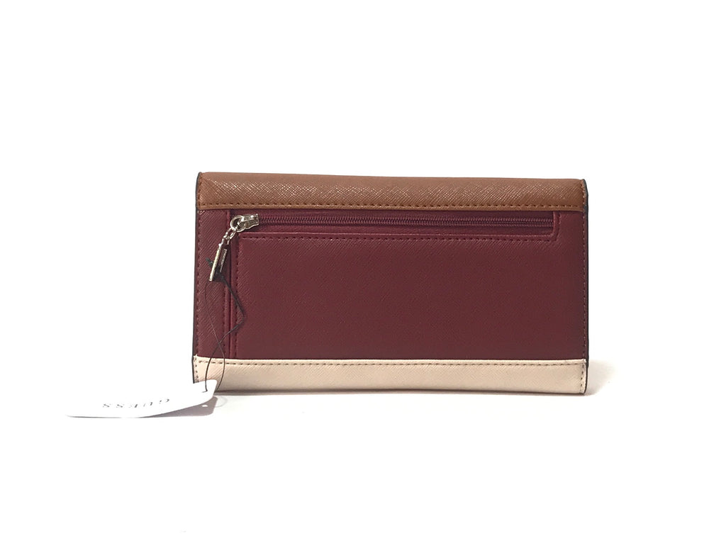 GUESS Tricolor Leather Wallet | Brand New |