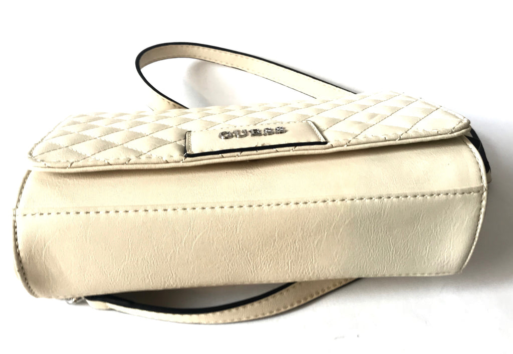 GUESS Quilted Leather Cross Body Bag | Brand New |