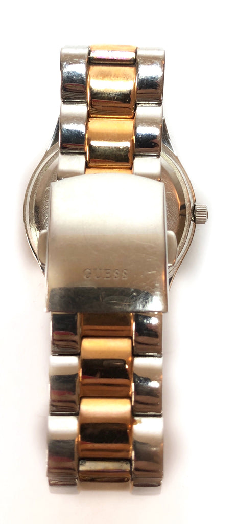GUESS Silver & Gold Stainless Steel Watch | Pre Loved |