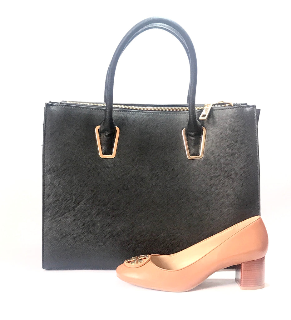 H&M Black XL Office Tote Bag | Brand New |