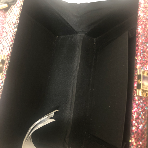 ALDO Metallic Box Bag | Pre Loved |