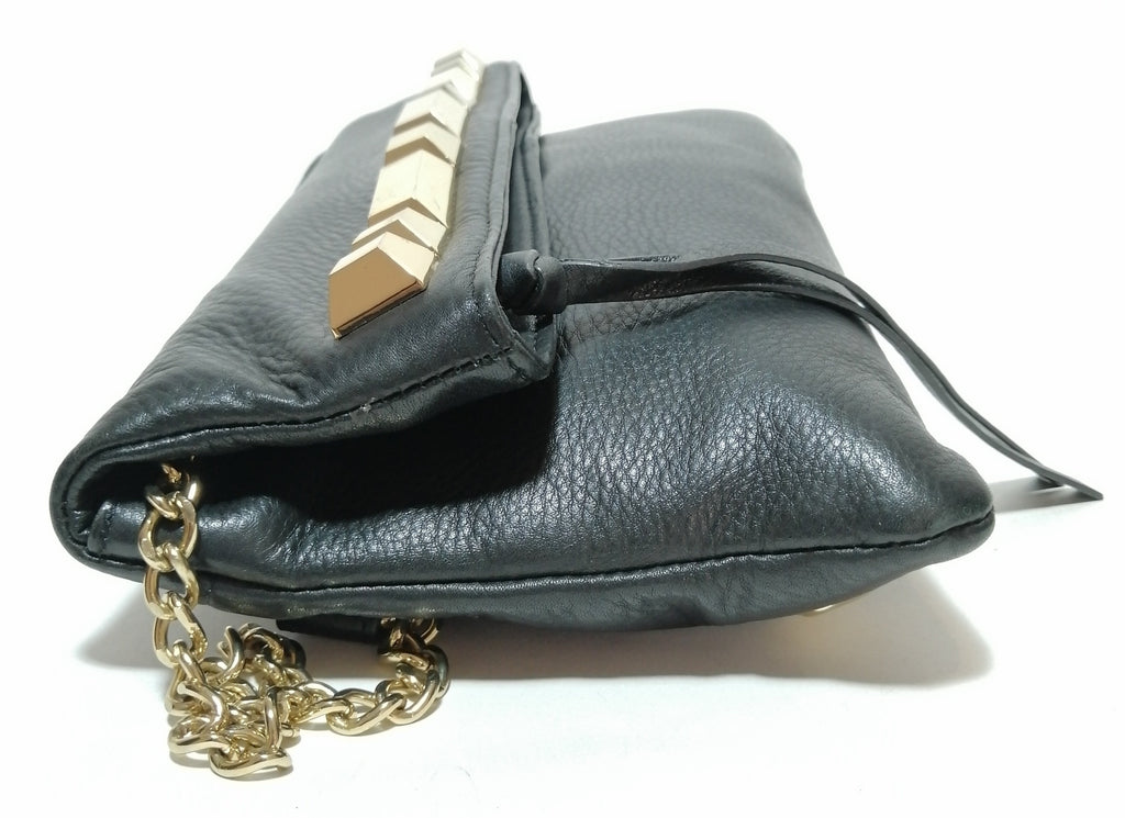 Vince Camuto Black Leather Clutch