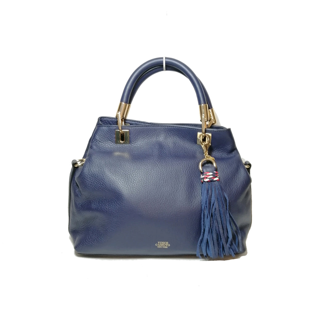 Vince Camuto Blue Leather Tote