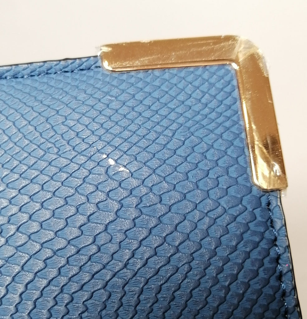 DUNE Blue Textured Shoulder Bag | Like New | | Secret Stash