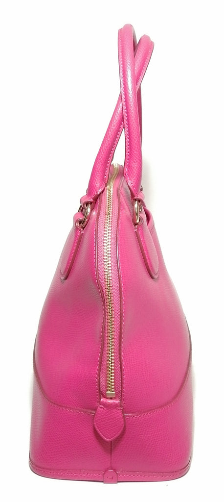 Coach Pink Leather Dome Tote 