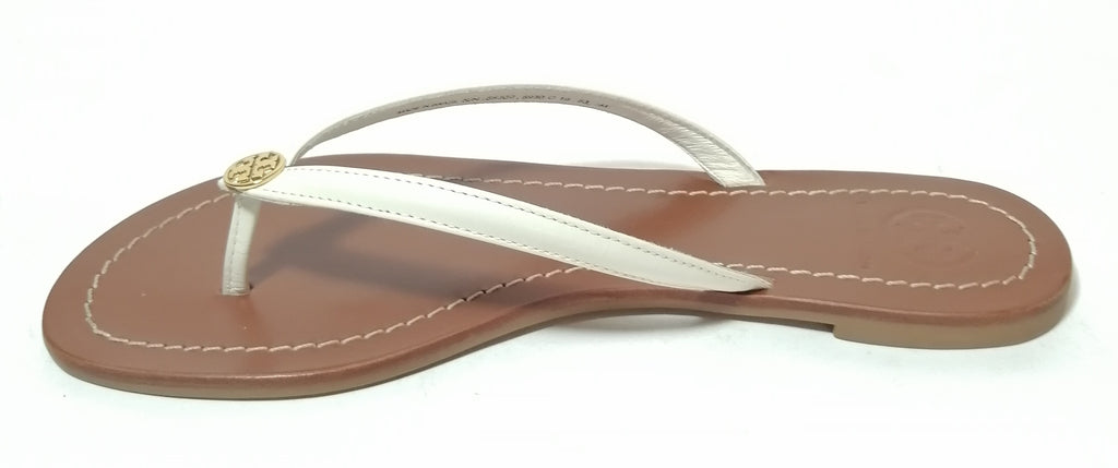 Tory Burch White Thong Sandals