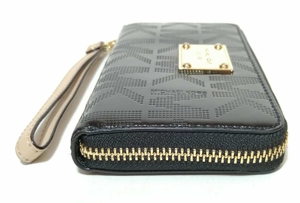 Michael Kors Black Patent Phone Case & Wallet
