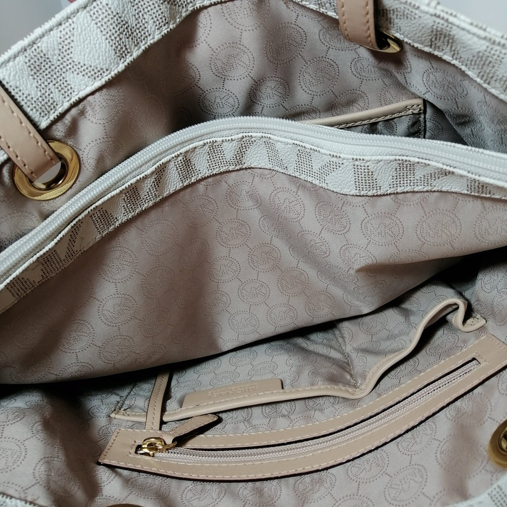 Michael Kors White Monogram Bag