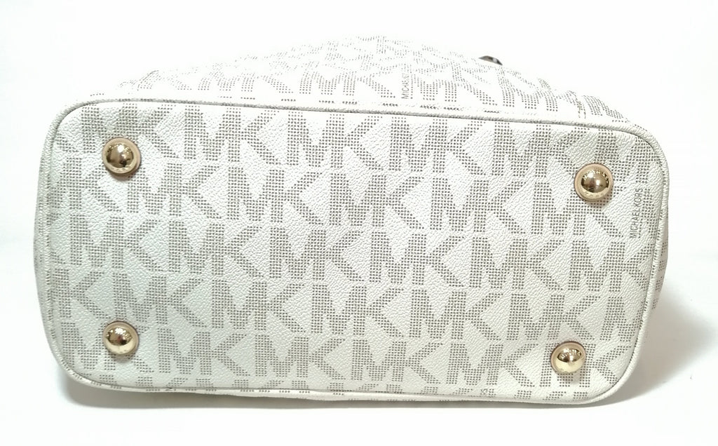 Michael Kors White Monogram Bag