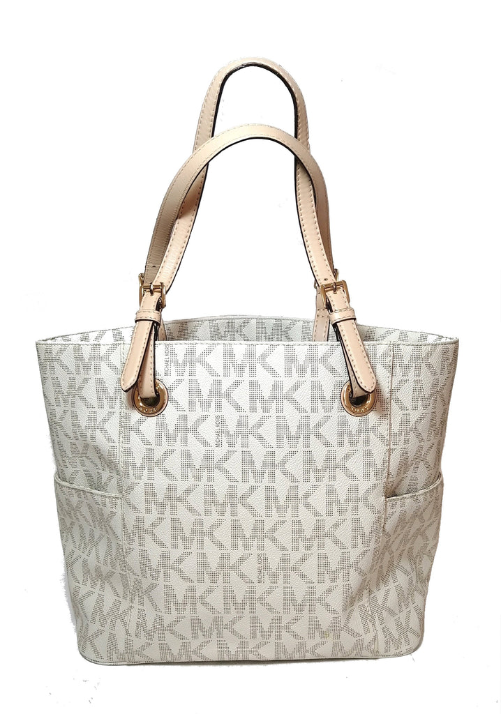 Michael Kors White Monogram Bag