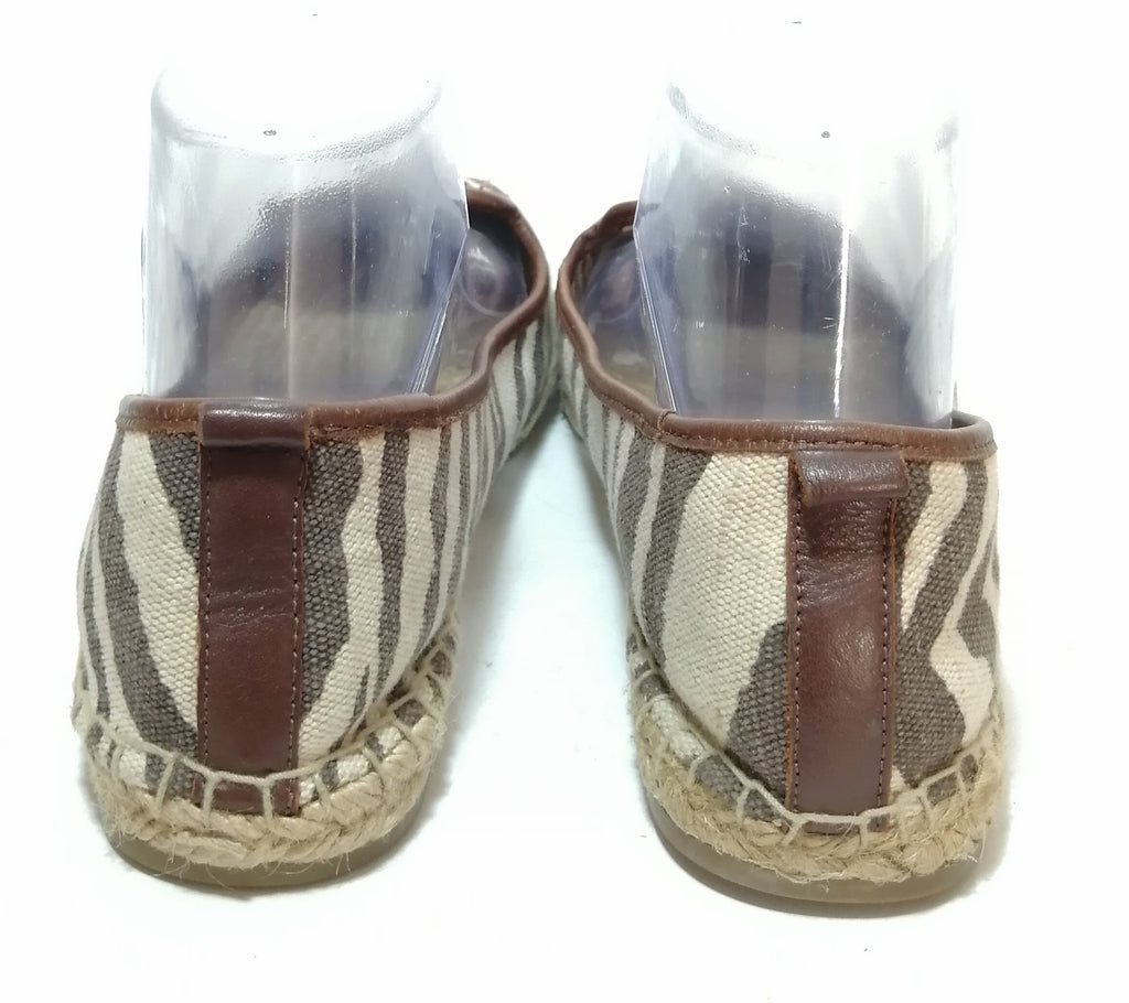 Michael Kors Tiger Print Espadrille Shoes 