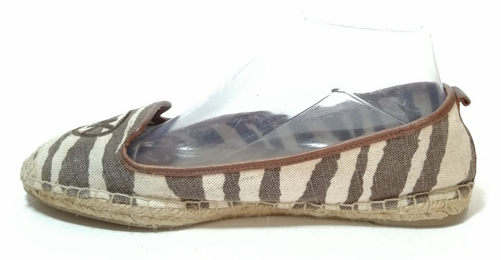 Michael Kors Tiger Print Espadrille Shoes 
