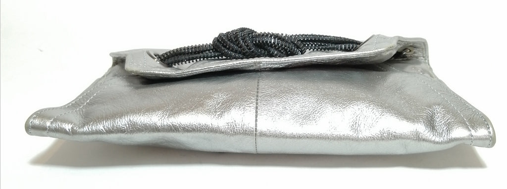 Kenneth Cole Silver Clutch