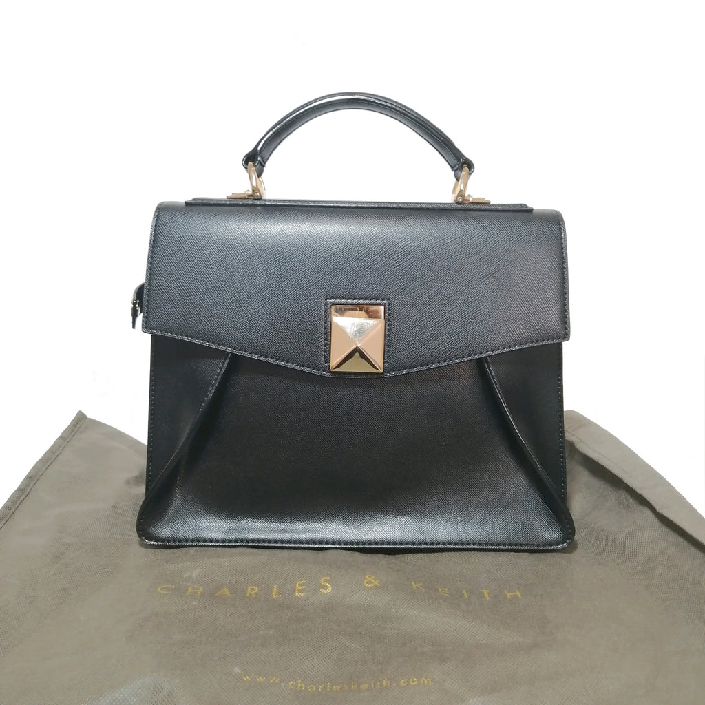 Charles & Keith Black Satchel