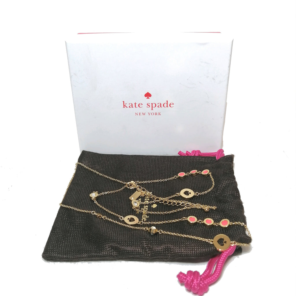 Kate Spade Gold Long Necklace | Like New |