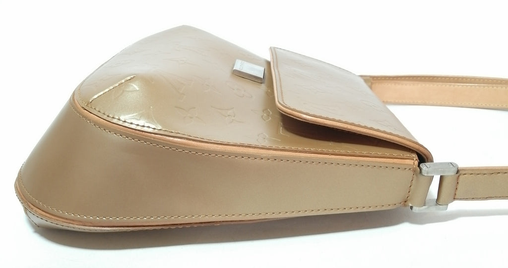 Louis Vuitton Light Gold Patent Shoulder Bag 