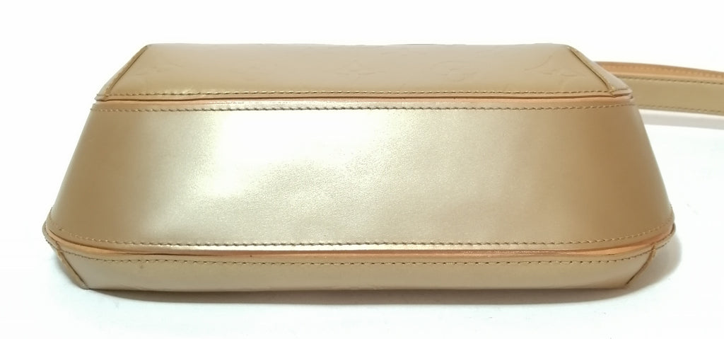 Louis Vuitton Light Gold Patent Shoulder Bag 