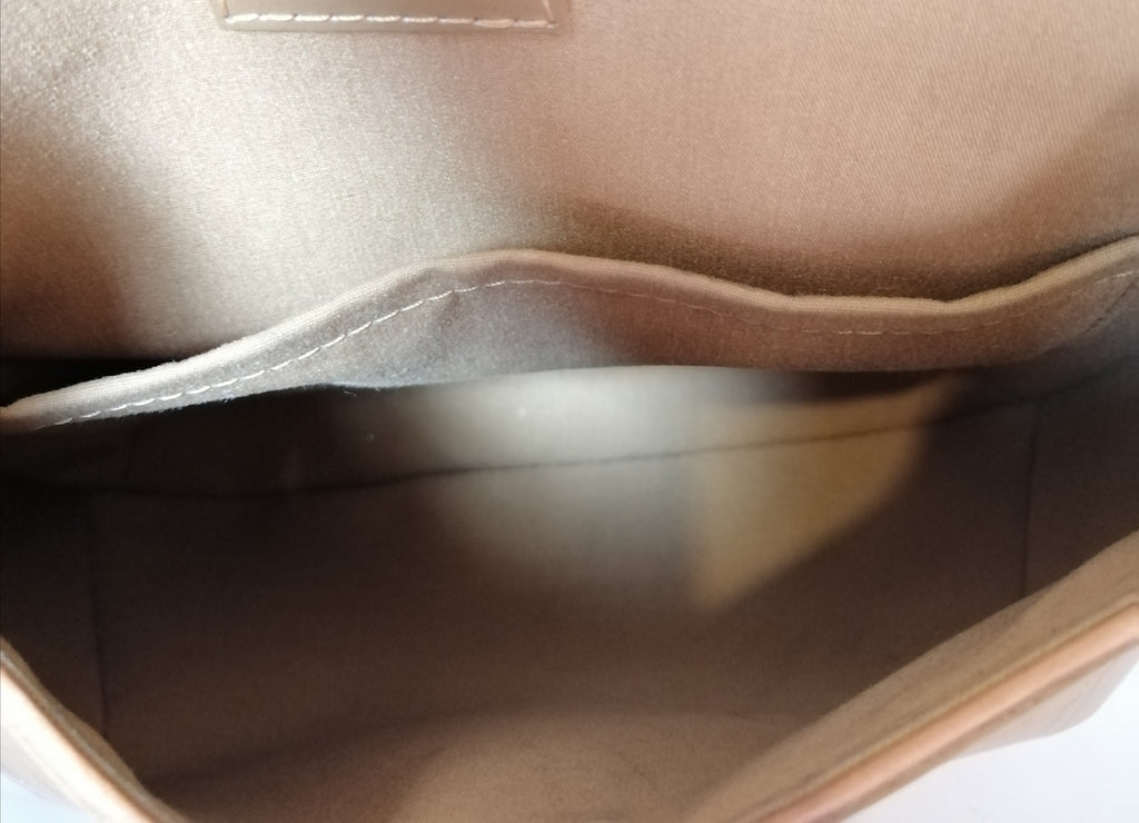 Louis Vuitton Light Gold Patent Shoulder Bag 