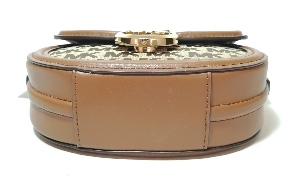 Michael Kors Monogram 'Fulton' Saddle Cross Body
