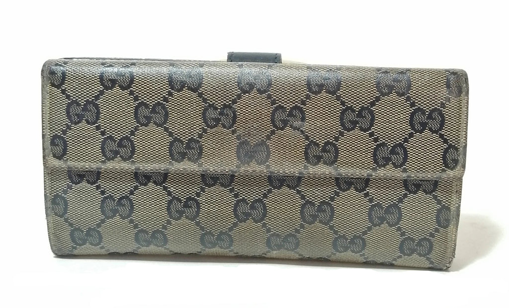 Gucci Monogram Envelope Wallet | Pre Loved | | Secret Stash