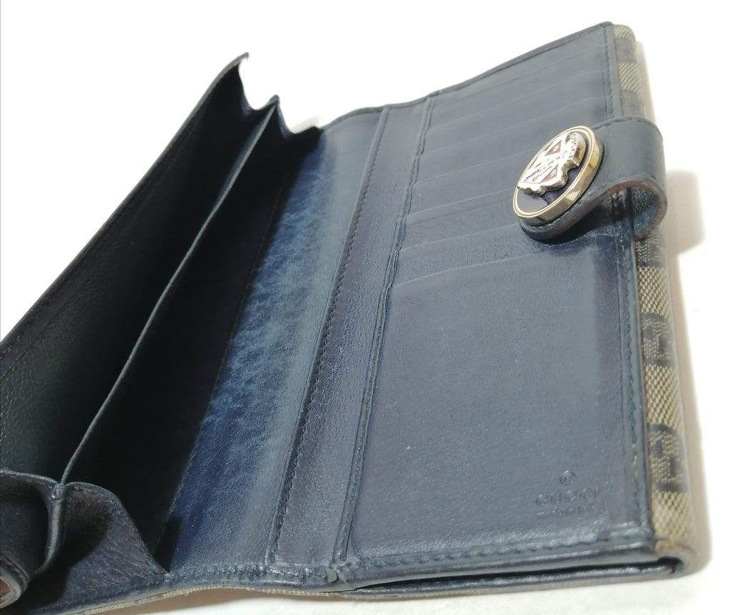 Gucci Monogram Envelope Wallet