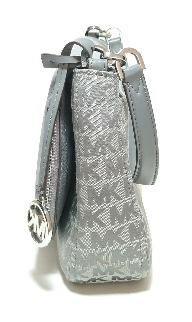 Michael Kors Grey 'Bedford' Convertible Shoulder Bag