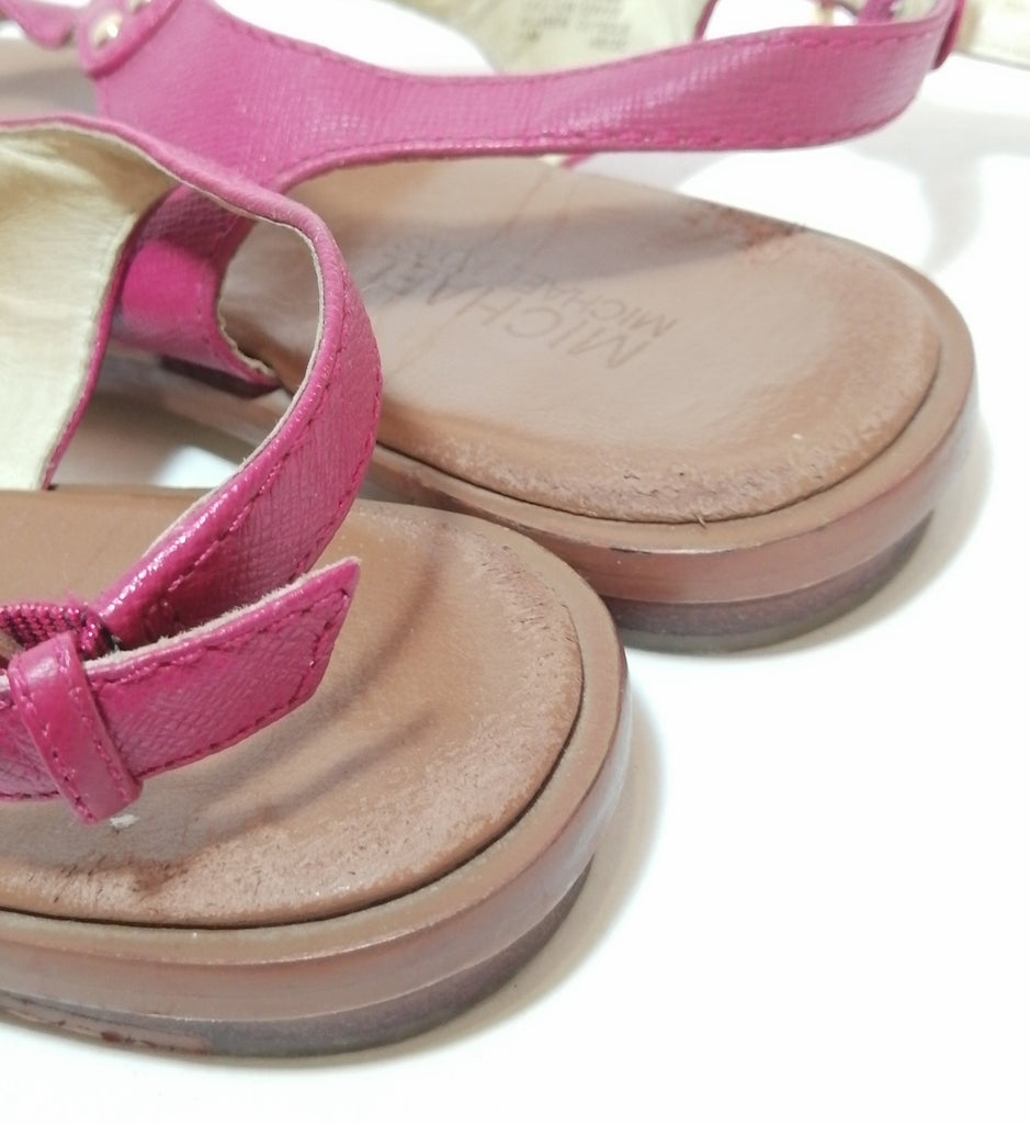 Michael Kors Pink Thong Sandals