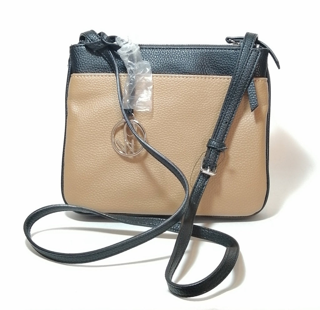 Nine West Brown & Black Helda Cross Body Bag