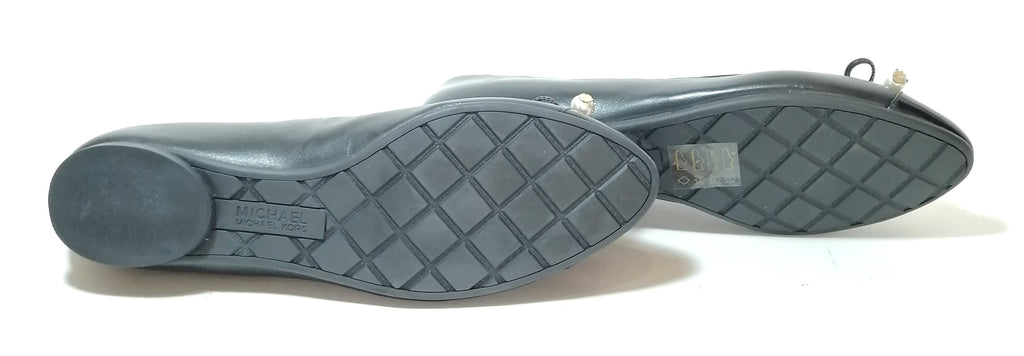 Michael Kors Black Gia Ballet Flats