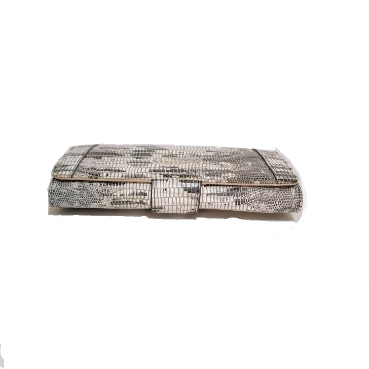 Guess Grey Snakeskin Print DELANEY Wallet | Brand New | | Secret Stash