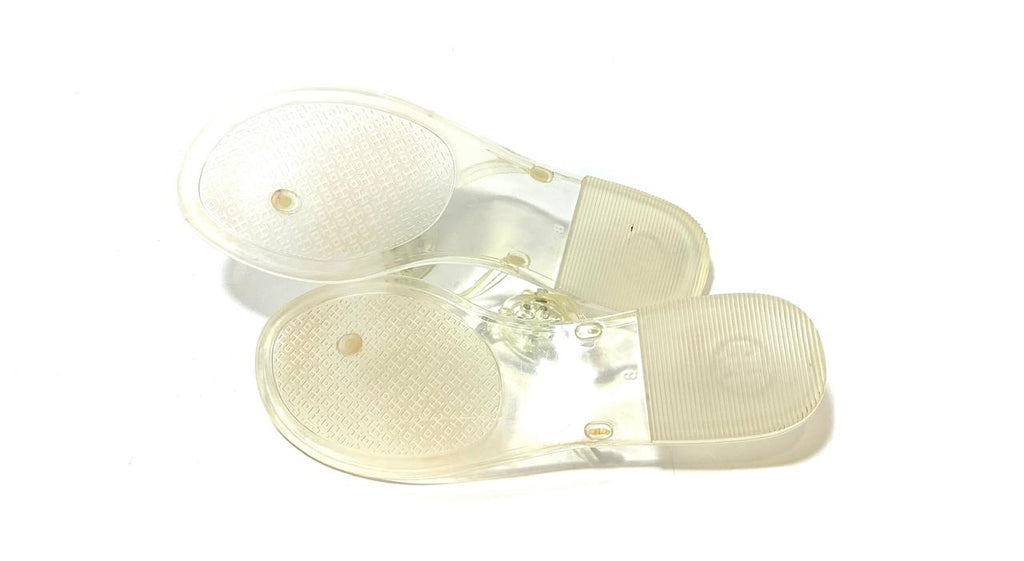 Tory Burch Clear Jelly Mini Miller Sandals | Gently Used |