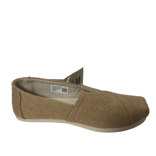 TOMS 'Alpargata' Natural Burlap Shoes | Brand New |