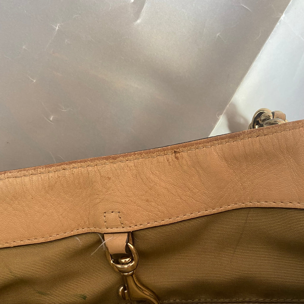 Coach Brown Monogram Leather 'Peyton' Tote Bag | Pre Loved |