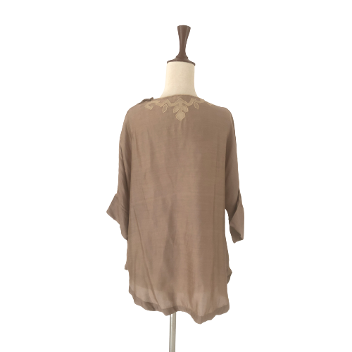 Miraka By Misha Lakhani Beige Kurti | Gently Used |