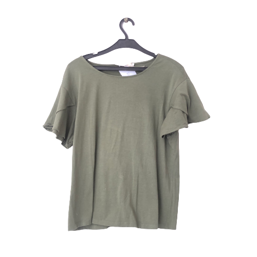 Mango Olive Green Tee