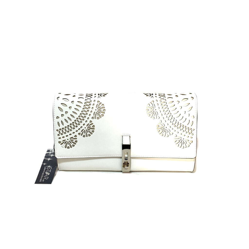 Star by Julien Macdonald Large White Clutch | Brand New |