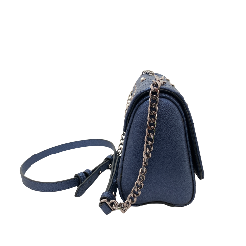 Charles & Keith Blue Metallic Studded Bag | Gently Used |