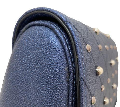 Charles & Keith Blue Metallic Studded Bag | Gently Used |