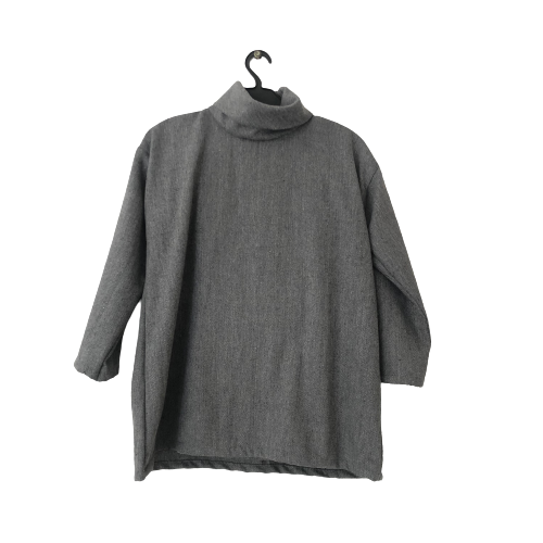 Vanya 2 piece Grey High Neck Co-ords