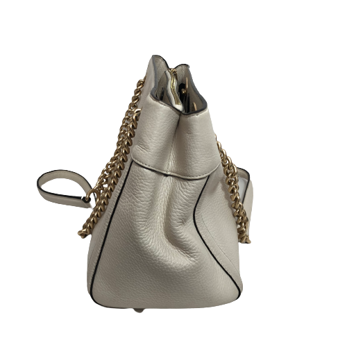 Coach Off-White Pebbled Leather Shoulder Bag | Pre Loved |