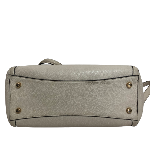 Coach Off-White Pebbled Leather Shoulder Bag | Pre Loved |