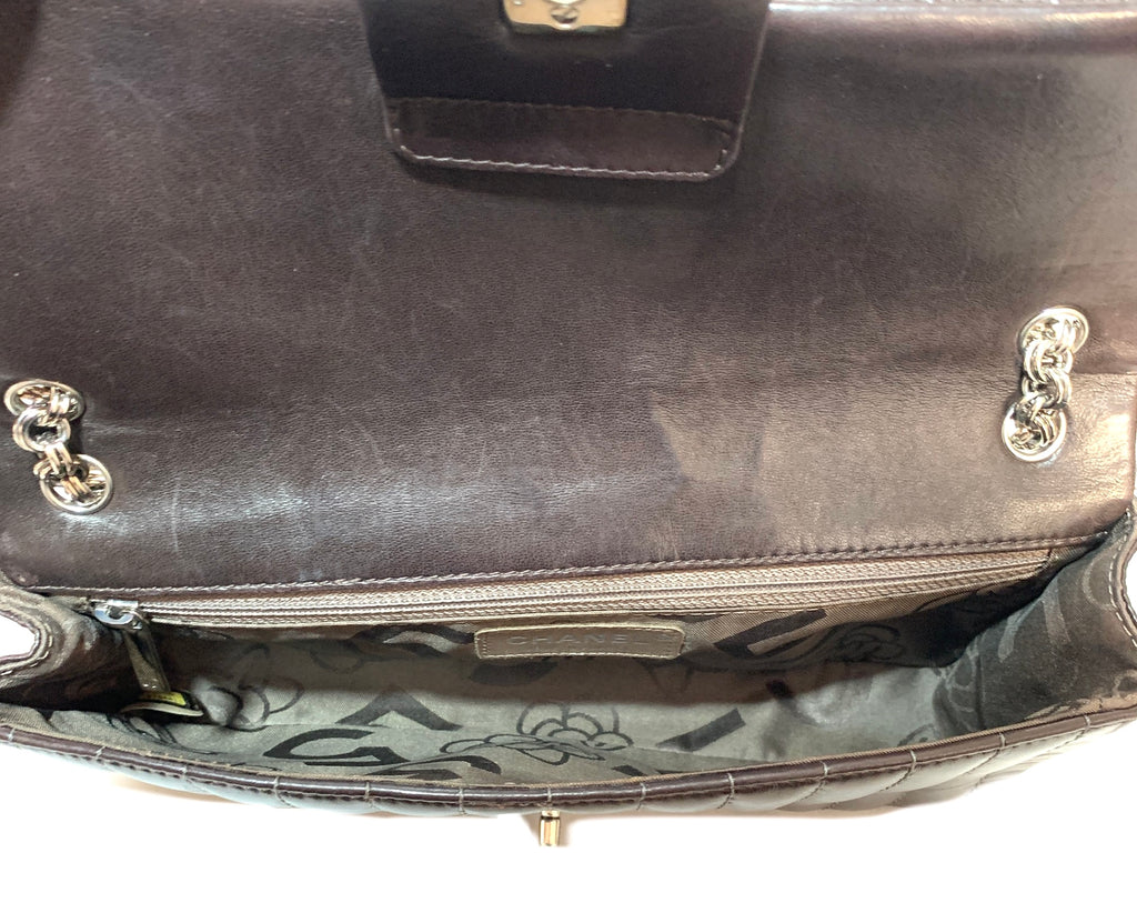 Chanel 'Mademoiselle Ligne' Brown Lambskin Shoulder Bag | Pre Loved |