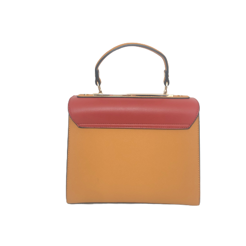 Dune Mustard Tri-colour Satchel | Gently Used |