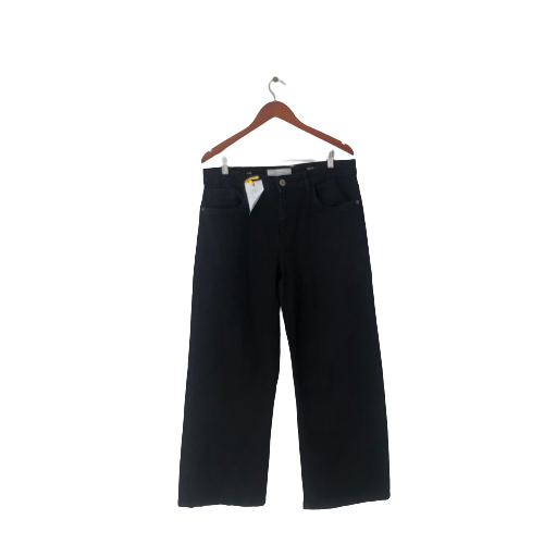 Genie Black Wide Legged Jeans